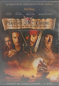 DVD Duplo - Piratas do Caribe - A Maldição do Pérola Negra (Edição de Colecionador)