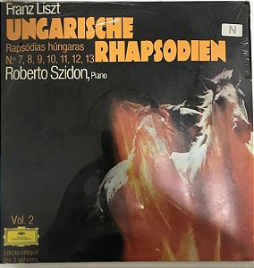 LP - Franz Liszt, Roberto Szidon – Ungarische Rhapsodien Vol.2 (Lacrado)