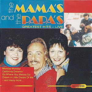 CD - The Mama's And The Papa's – Greatest Hits - Live In 1982 ( IMP - EEC)