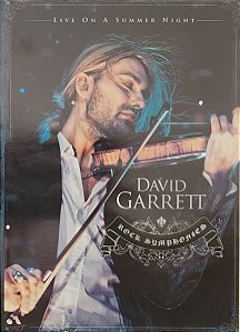 DVD - David Garrett – Rock Symphonies - Open Air Live ( C/ encarte )