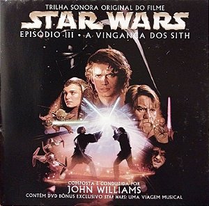 CD + DVD - Star Wars Episódio III · A Vingança dos Sith - John Williams (Trilha Sonora Original do Filme) (Promo)