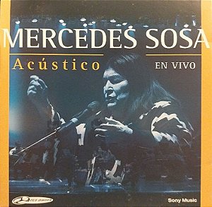 CD Duplo - Mercedes Sosa – Acústico En Vivo