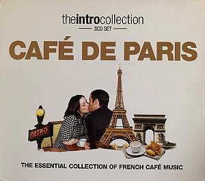 CD BOX - Café De Paris (3 cds ) - Vários Artistas