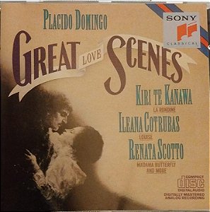 CD - Placido Domingo– Great Love Scenes
