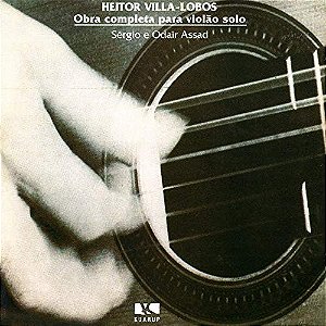 CD - Heitor Villa-Lobos - Obra Completa Para Violão Solo - Sérgio E Odair Assad
