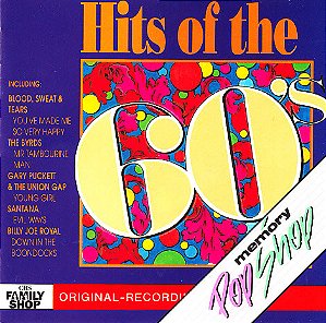 CD - Hits Of The 60's. ( Vários Artistas )