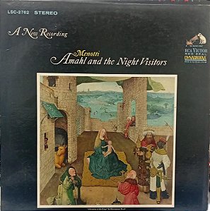 LP - Menotti – Amahl And The Night Visitors (Imp. USA)