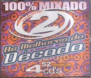 CD BOX - As Melhores Da Década - Volume 02 ( Vários Artitas ) (4 cds )