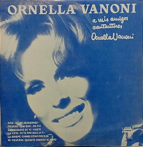 LP - Ornella Vanoni – A Mis Amigos cantautores (IMP. Argentina)