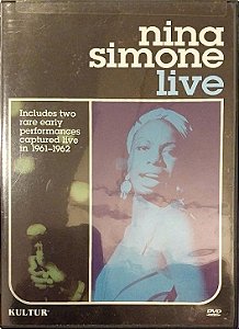 DVD - Nina Simone – Live - Importado (USA) (Lacrado)