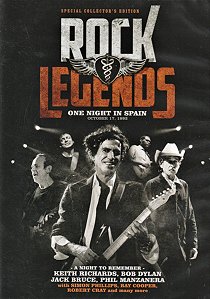 DVD - Rock Legends – One Night In Spain (Vários Artistas)