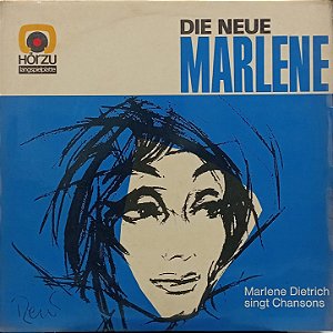 LP - Marlene Dietrich – Die Neue Marlene (Marlene Dietrich Singt Chansons)(Imp.Alemanha)