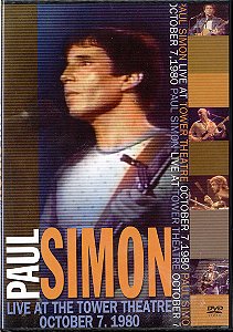 DVD - Paul Simon – Live At The Tower Theatre October 7, 1980