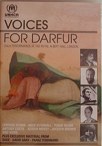 DVD - Voices For Darfur (C/ Encarte ) - Vários Artistas
