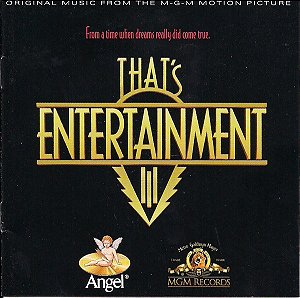 CD - That's Entertainment III (Original Music From The M-G-M Motion Picture) ( Vários Artistas ) ( importado - USA )