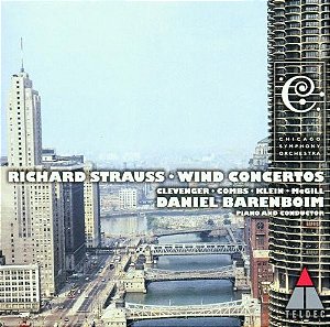 CD Strauss: Wind Concertos / Chicago Orchestra - Barenboim ( importado )