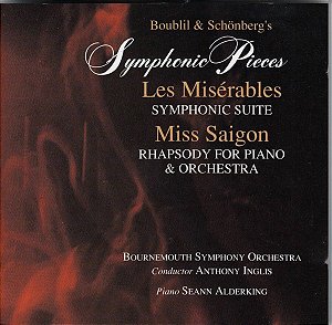 CD - Boublil & Schönberg- Symphonic Pieces from and Les Misérables and Miss Saigon ( IMP - USA )