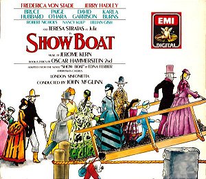 CD BOX - Kern - Show Boat - Von Stade / Hadley / Stratas / McGlinn ( Importado ) - 3 CDS