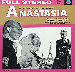 CD - Alfred Newman – Anastasia (Music From The Soundtrack) - Importado (USA)