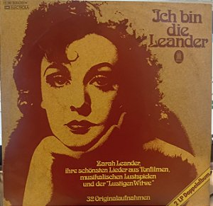 LP Duplo - Zarah Leander – Ich Bin Die Leander (Importado Alemanha )