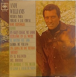 LP - Andy Williams - Musica para mirar a las chicas (Importado Argentina )