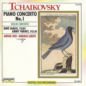 CD - Peter Tchaikovskt - Klavierkonzert NR.1 ( Piano Concerto No. 1 / Violin Concerto ) - IMP USA