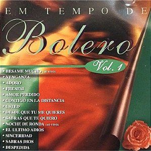 CD - Em Tempo De Bolero - Vol. 1 (Vários Artistas)