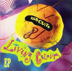 CD - LIVING COLOUR - BISCUITS EP
