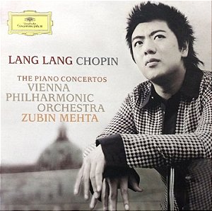 CD - Lang Lang, Chopin, Zubin Mehta, Vienna Philharmonic Orchestra – Piano Concertos Nos. 1 & 2 - Importado (USA) (Com Assinatura Do Artista)