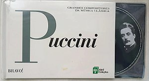 CD + LIVRETO - Puccini ( Grandes Compositores da Música Clássica ) - VOL. 29