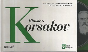 CD + LIVRETO - Rimsky Korsakov ( Grandes Compositores da Música Clássica ) - VOL. 35