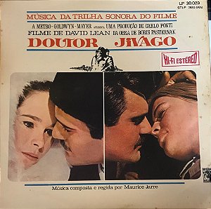 LP - DOUTOR JIVAGO - Maurice Jarre ‎(TSO do Filme)