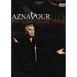 DVD - Charles Aznavour ‎– Au Carnegie Hall