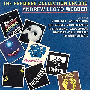 CD - Andrew Lloyd Webber ‎– The Premiere Collection Encore (Vários Artistas)
