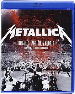 Blu-ray - Metallica - Orgulho, Paixão e Glória ( Novo / Lacrado ) -