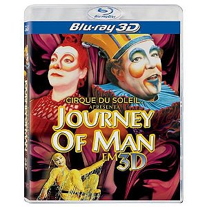 Blu-ray - Cirque Du Soleil: Apresenta Journey Of Man Em 3D (Novo)