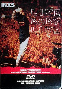 DVD - INXS ‎– Live Baby Live ( c/ encarte)