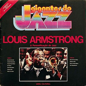 LP - Louis Armstrong ‎– A Personificação Do Jazz