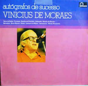 LP - Vinicius De Moraes ‎– Autógrafos de Sucesso