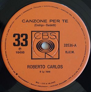 COMPACTO - Roberto Carlos ‎– Canzone Per Te / L'Ultima Cosa