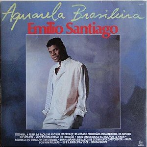 LP - Emílio Santiago ‎– Aquarela Brasileira