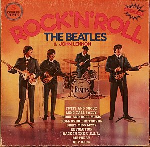 LP The Beatles & John Lennon ‎– Rock'N'Roll - BOX  3 LPs - imp Belgium