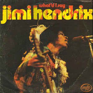 LP- Jimi Hendrix ‎– What'd I Say ( Importado - England)