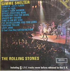 LP - The Rolling Stones ‎– Gimme Shelter