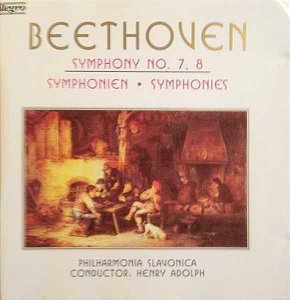 CD - Beethoven, Philharmonia Slavonica, Henry Adolph ‎– Symphony No. 7, 8