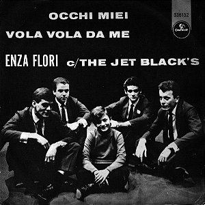 Compacto - Enza Flori C/ The Jet Black's ‎– Occhi Miei / Vola Vola Da Me