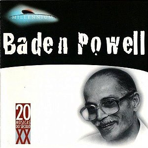 CD - Baden Powell ‎(Coleção Millennium - 20 Músicas Do Século XX)