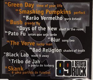 CD - 89 Revista Rock - n° 6