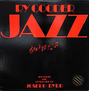 LP -  Ry Cooder ‎– Jazz - Importado (US)