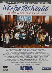 DVD DUPLO  - SA For Africa ‎– We Are The World (A História Por Trás Da Música)